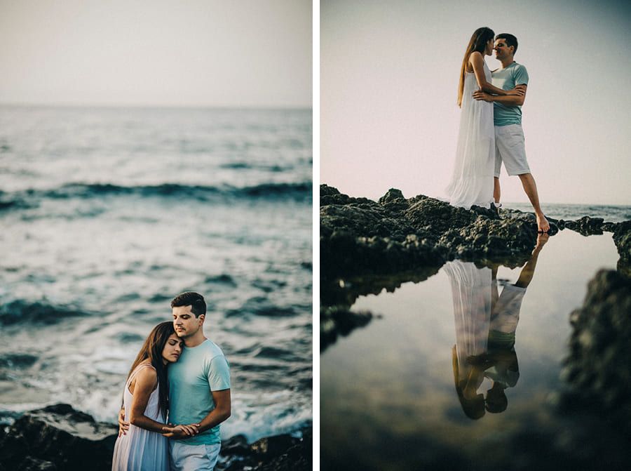 pre boda junto al mar pre boda en Tenerife