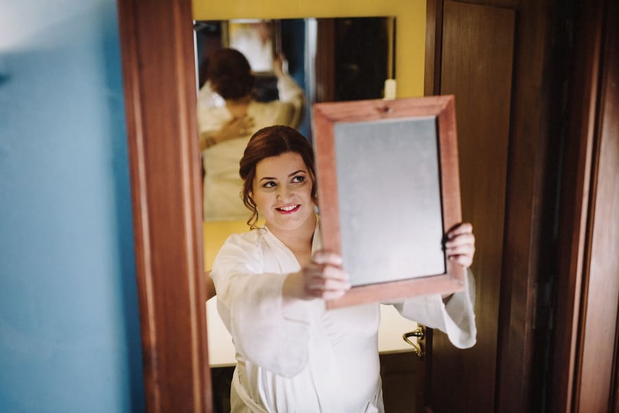 preparativos de novia