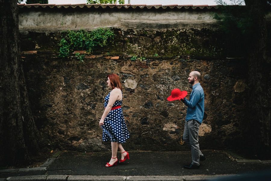 pre boda en la laguna